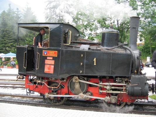Klassieke stoomtrein